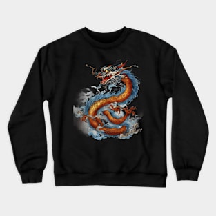 Dragon Drawing Crewneck Sweatshirt